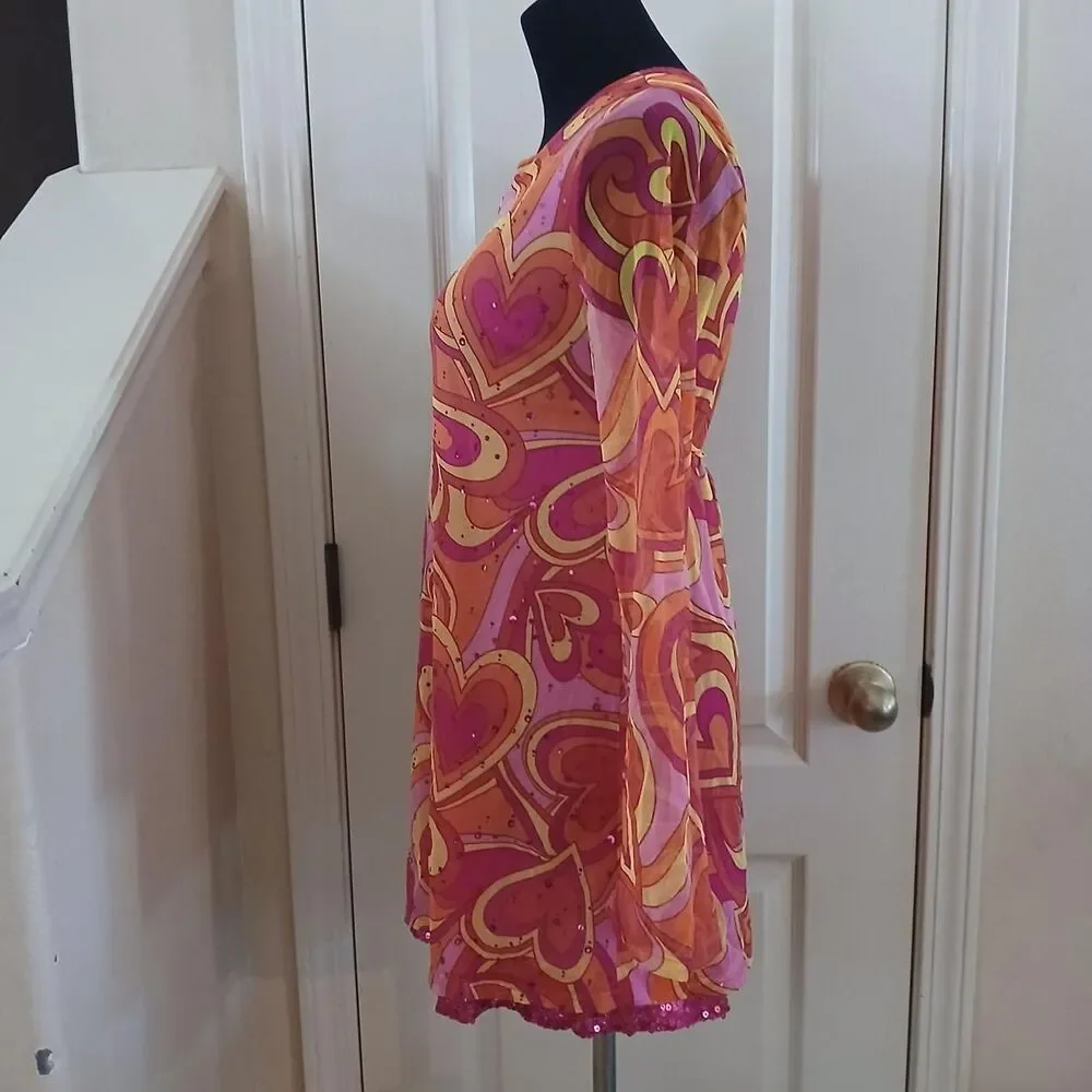 Justice pink orange